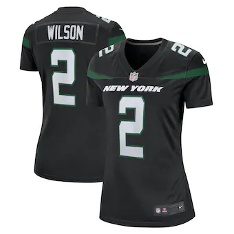 womens nike zach wilson black new york jets alternate 2021 